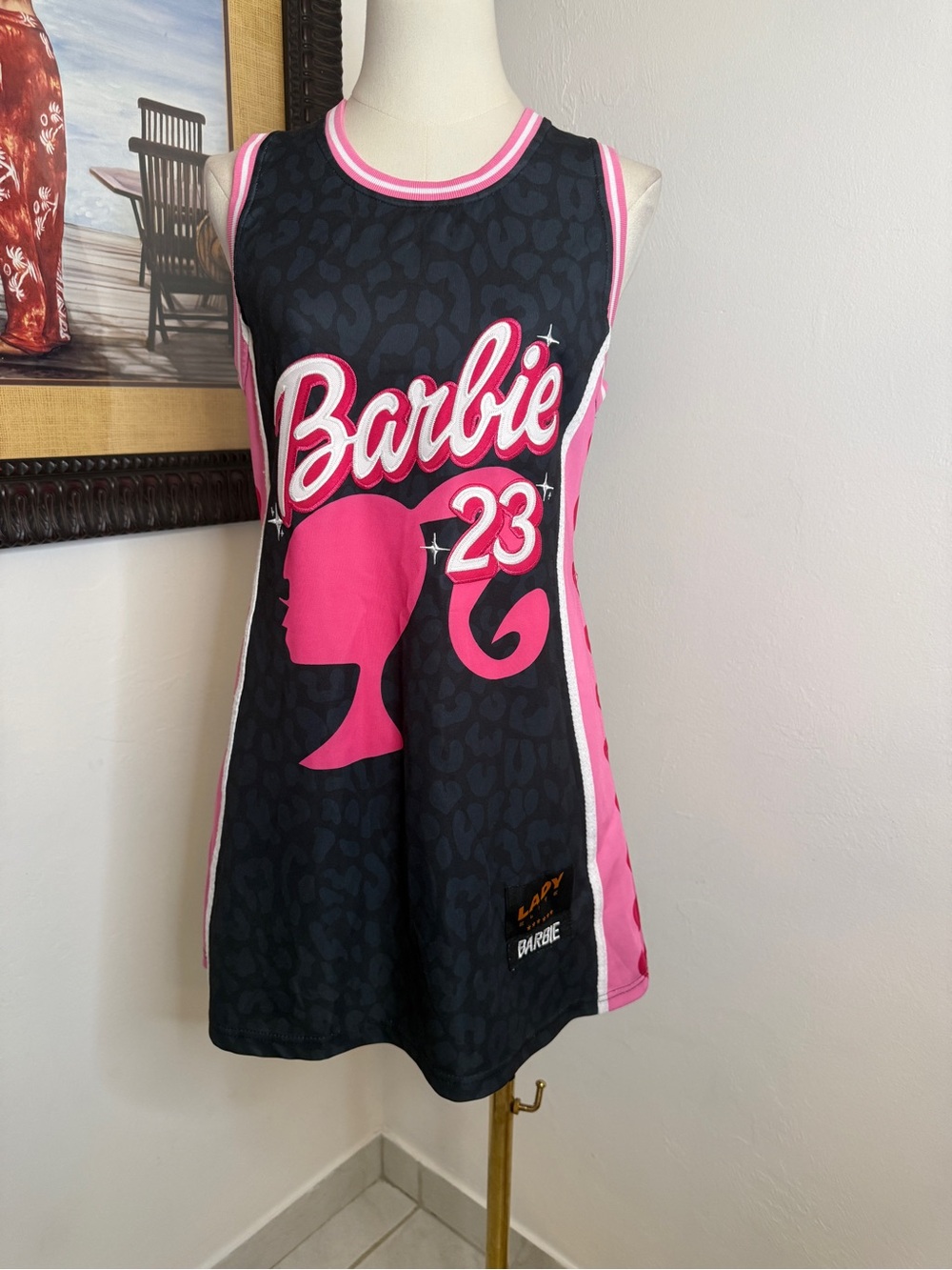 Lady Elite Barbie #23 Basketball Jersey Dress